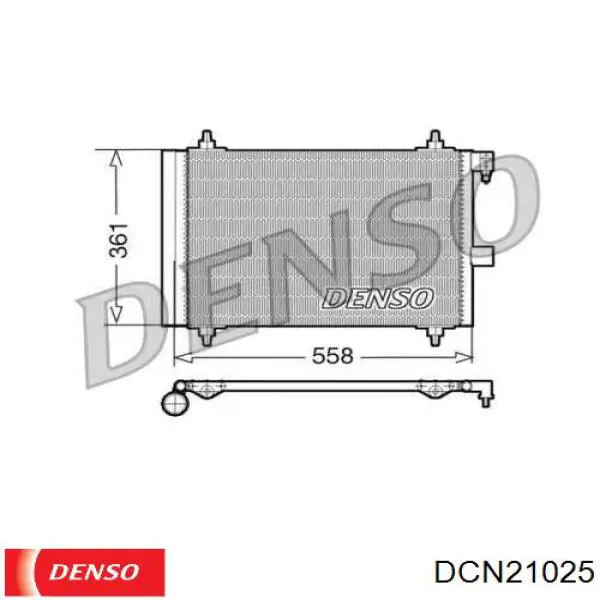 Condensador aire acondicionado DCN21025 Denso