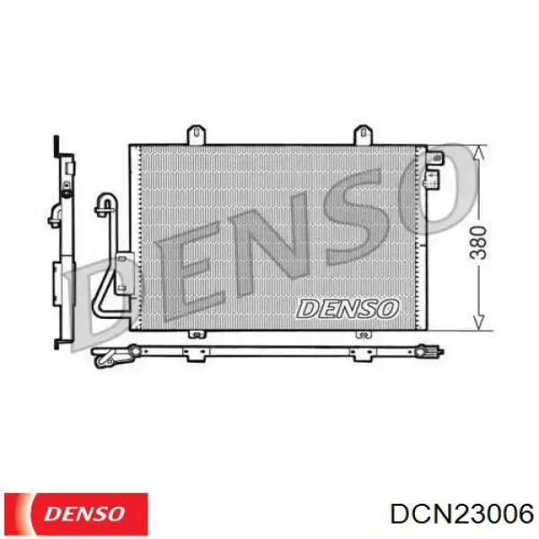 Condensador aire acondicionado DCN23006 Denso