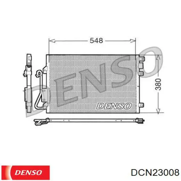Конденсатор кондиционера Denso DCN23008 цена, от 67.81 USD