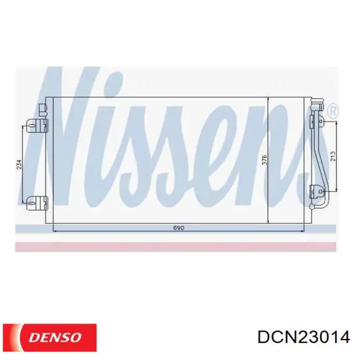 Купить DCN23014 Denso Радиатор системы охлаждения кондиционера