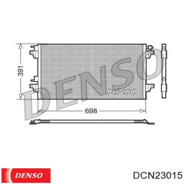 Condensador aire acondicionado DCN23015 Denso