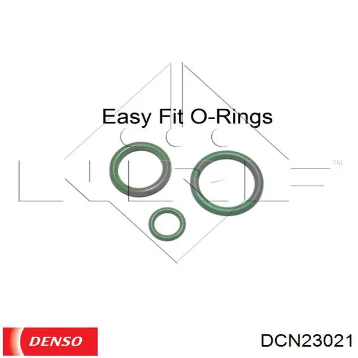 Купить DCN23021 Denso Радиатор системы охлаждения кондиционера