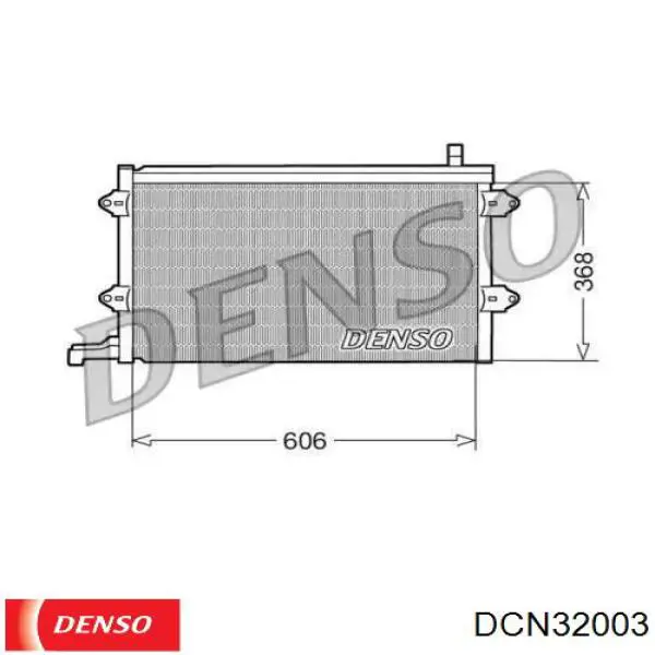 Купить DCN32003 Denso Радиатор системы охлаждения кондиционера