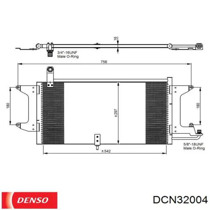 Конденсатор кондиционера VAG 357820413A цена, от 67.02 USD