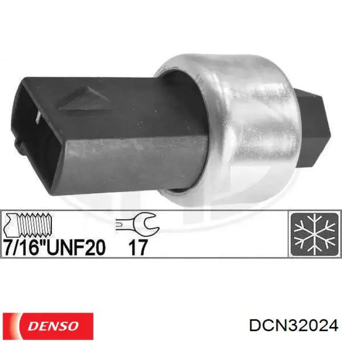 Купить DCN32024 Denso Радиатор системы охлаждения кондиционера