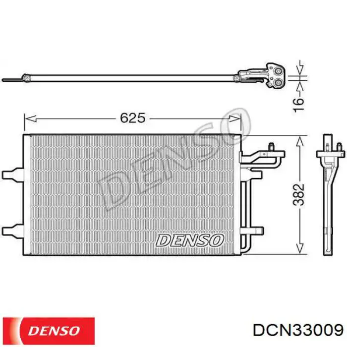 DCN33009 Denso Конденсатор