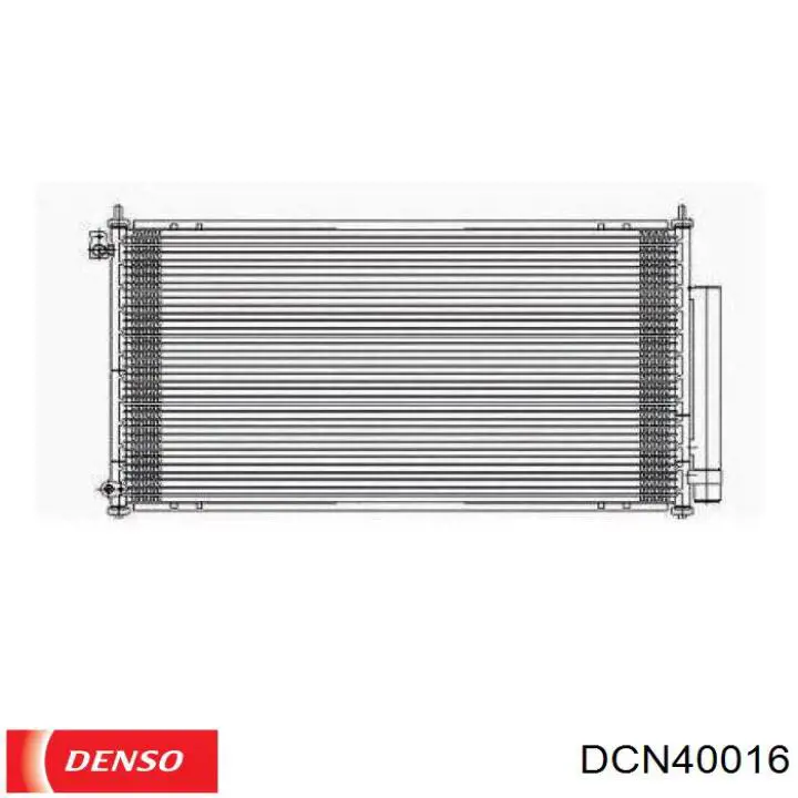 Купить DCN40016 Denso Радиатор системы охлаждения кондиционера