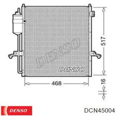 DCN45004 Denso radiador de aparelho de ar condicionado