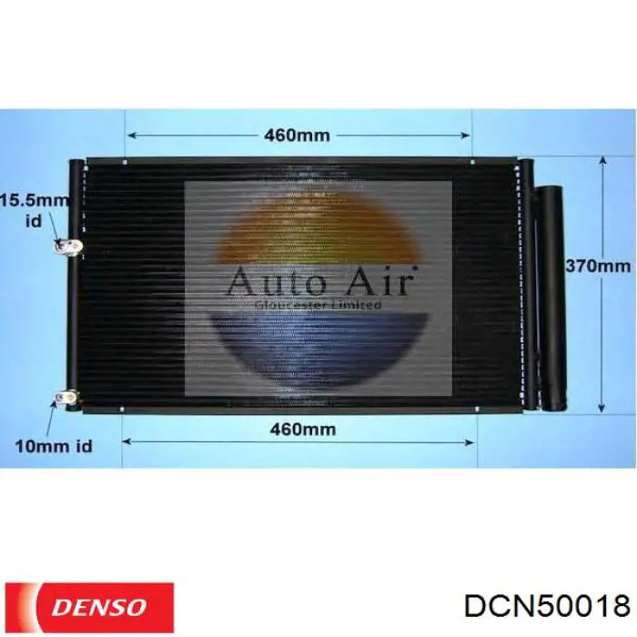 Купить DCN50018 Denso Радиатор системы охлаждения кондиционера
