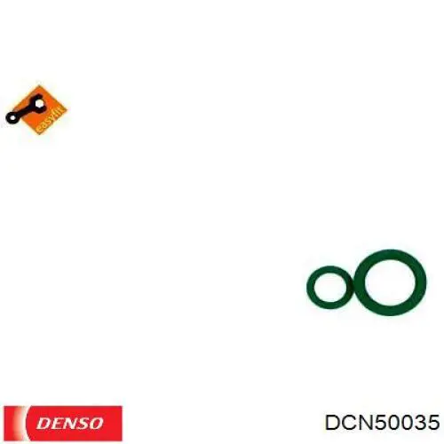 DCN50035 Denso радиатор кондиционера