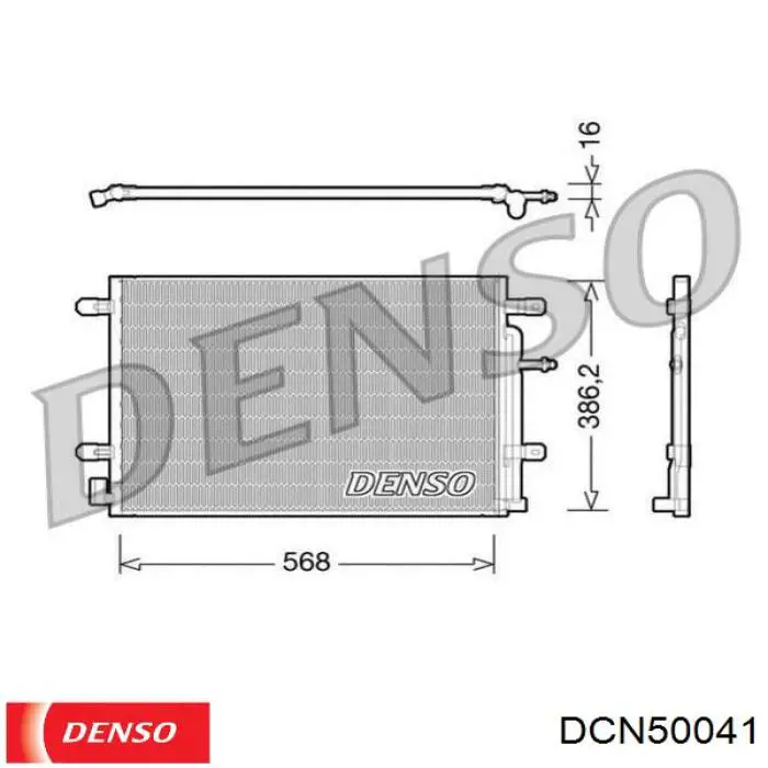 DCN50041 Denso Конденсатор