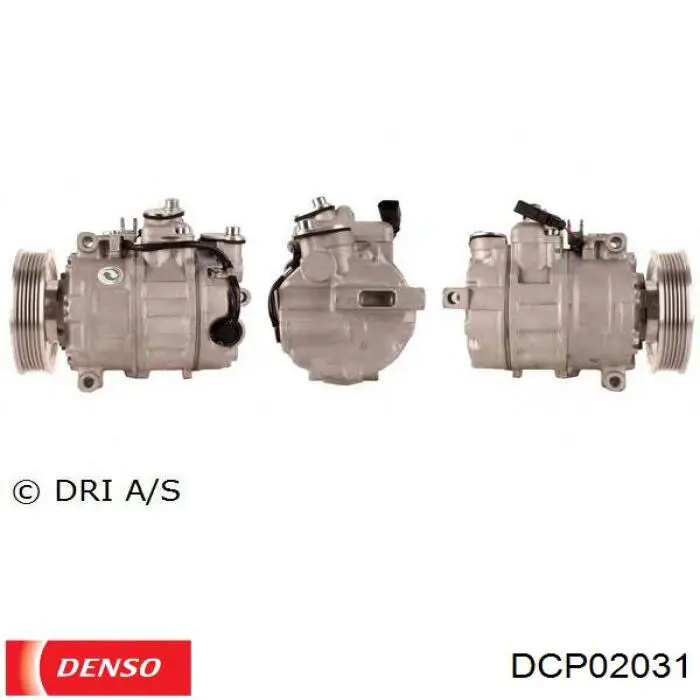 Компрессор кондиционера DCP02031 Denso
