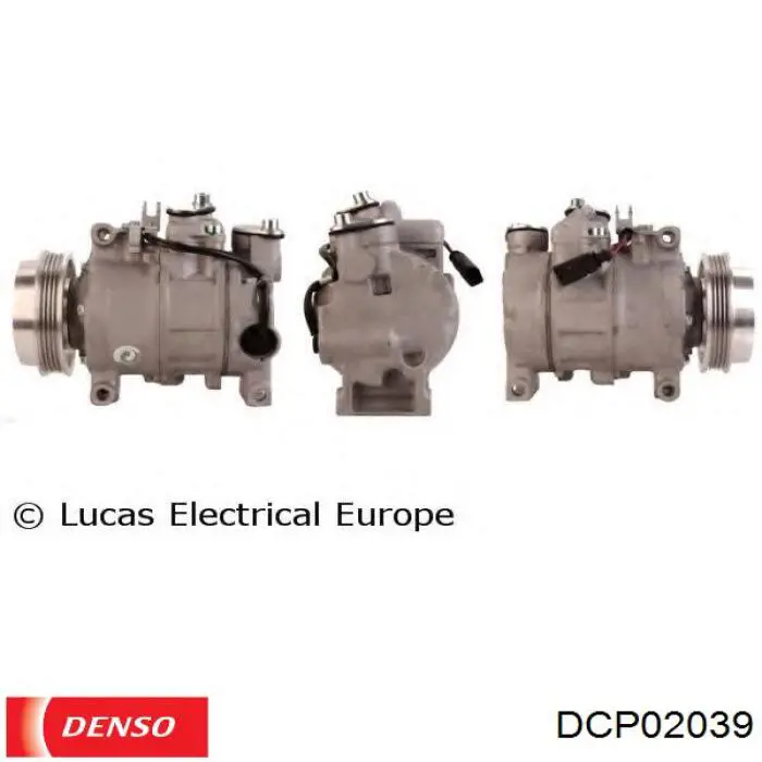 Купить DCP02039 Denso Компрессор климатической установки