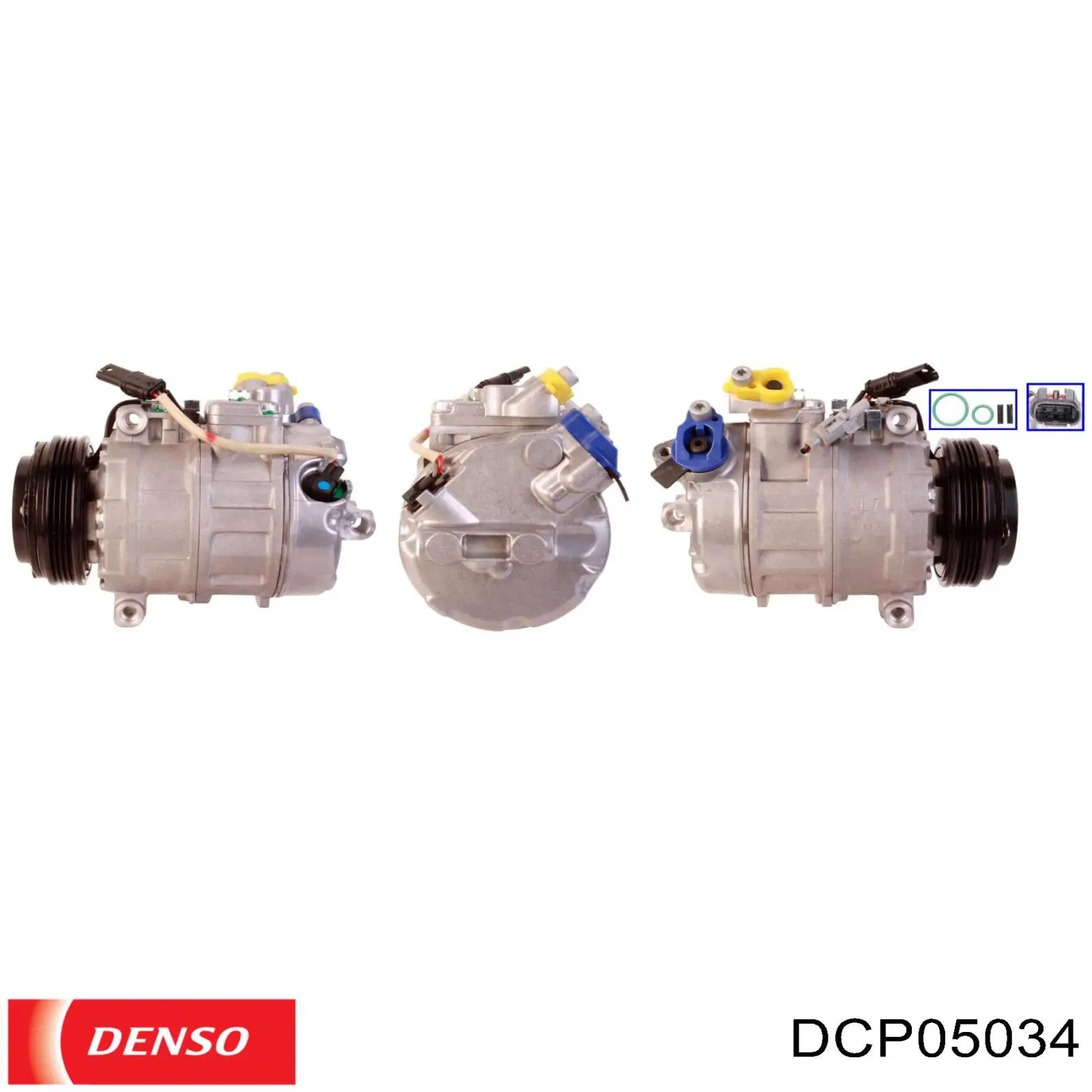 Компрессор кондиционера 4472601570 Denso