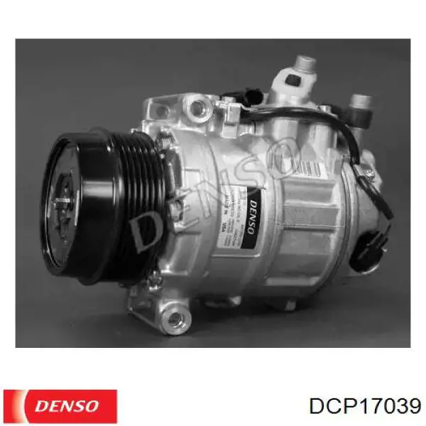 DCP17039 Denso шкив компрессора кондиционера