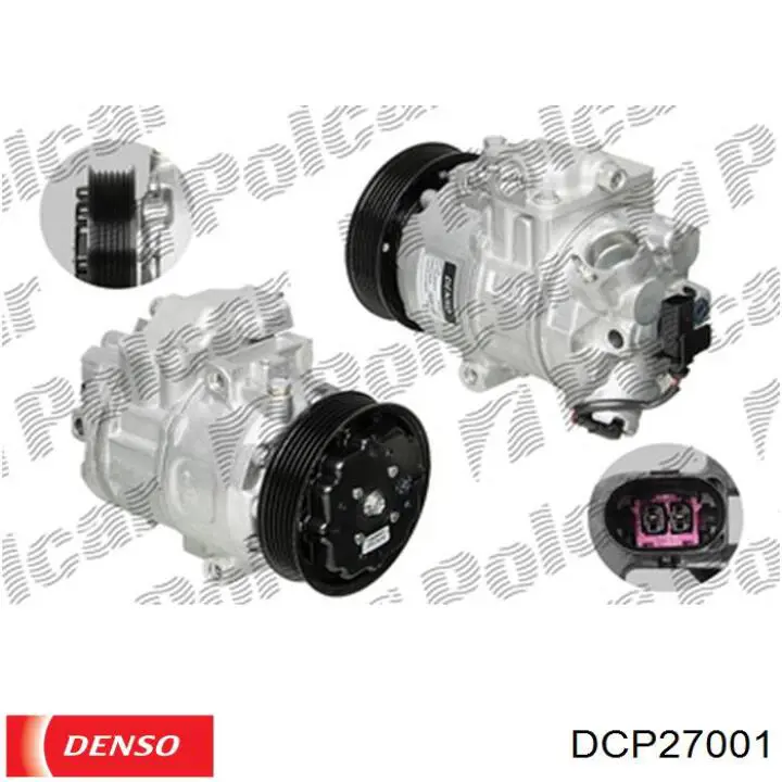 Компрессор системы кондиционирования Denso DCP27001 цена, от 275.10 USD