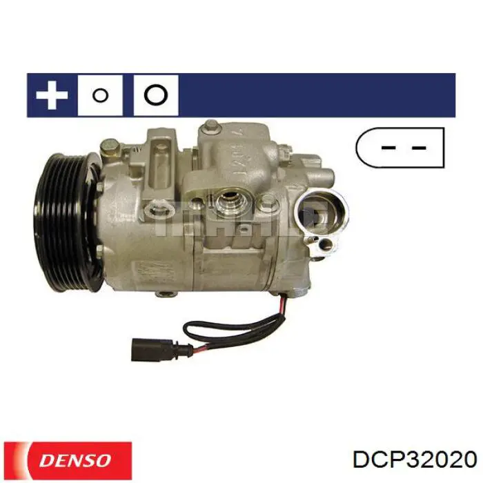 Компрессор системы кондиционирования Denso DCP32020 цена, от 340.51 USD