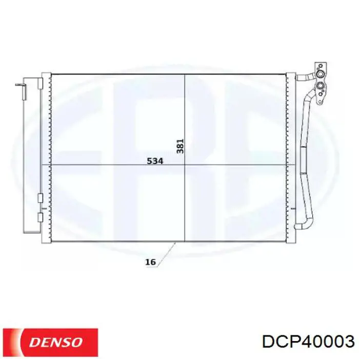 Компрессор системы кондиционирования Denso DCP40003 цена, от 341.68 USD