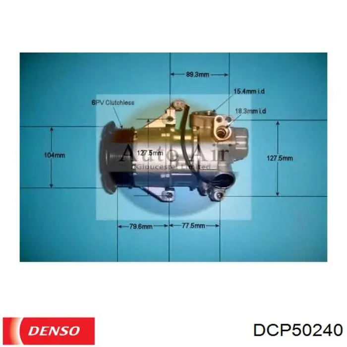 Купить DCP50240 Denso Компрессор климатической установки