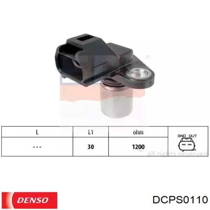DCPS0110 Denso Датчик распределительного вала