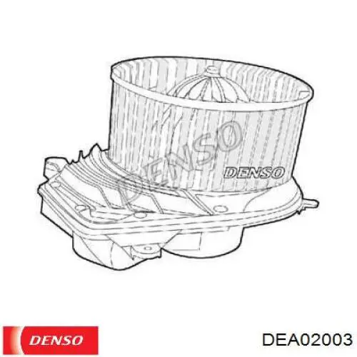 Вентилятор печки DEA02003 Denso