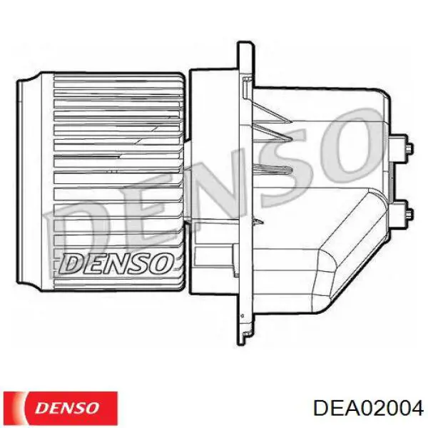 Купить DEA02004 Denso Электродвигатели (электродвигатель отопителя) или розетка прицепа штепсельная