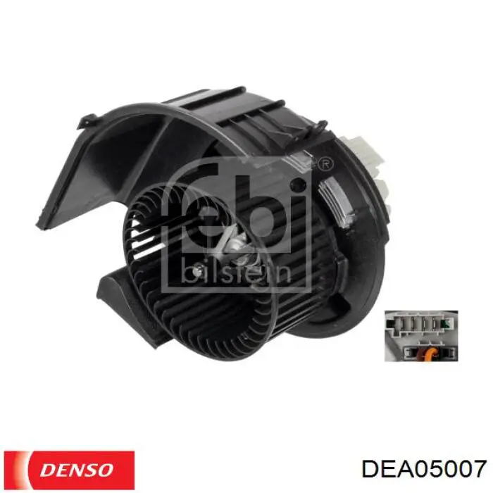 Motor eléctrico, ventilador habitáculo DEA05007 Denso