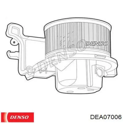 Мотор вентилятора печки (отопителя салона) DENSO DEA07006