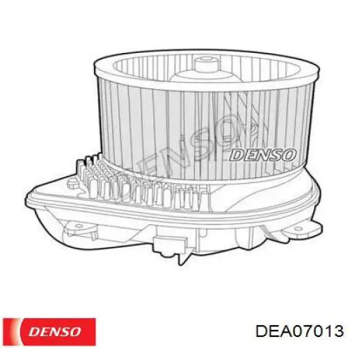 Мотор вентилятора печки (отопителя салона) DENSO DEA07013