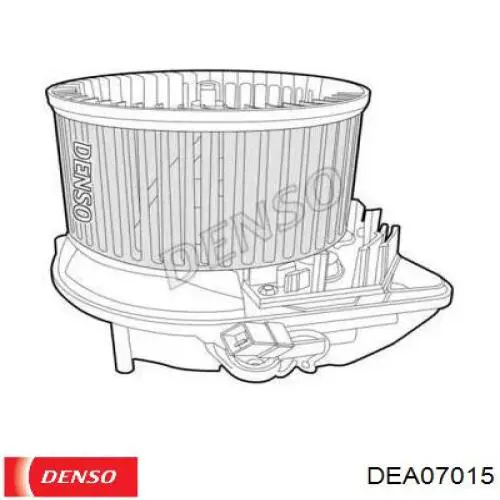 Мотор вентилятора печки (отопителя салона) DENSO DEA07015