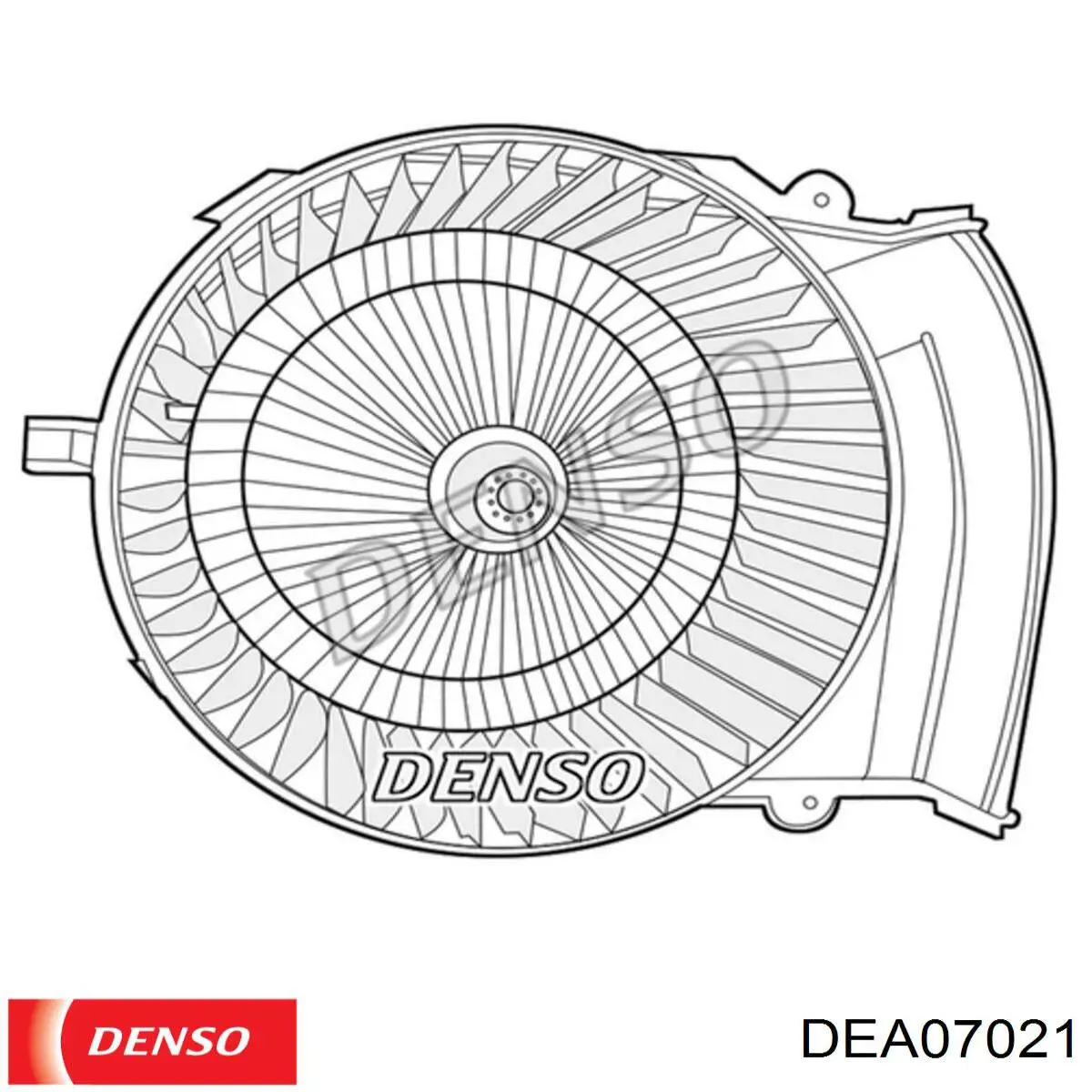 DEA07021 Denso вентилятор печки