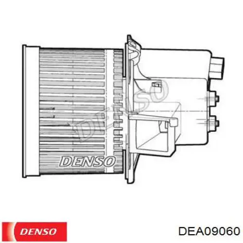 Мотор вентилятора печки (отопителя салона) DENSO DEA09060