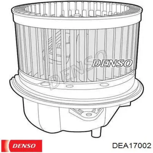 Motor eléctrico, ventilador habitáculo DEA17002 Denso