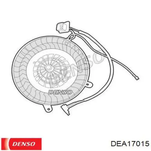 Вентилятор печки DEA17015 Denso