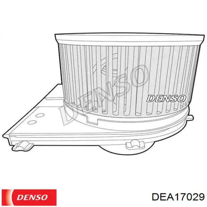 Мотор вентилятора печки (отопителя салона) Denso DEA17029 цена, от 120.60 USD