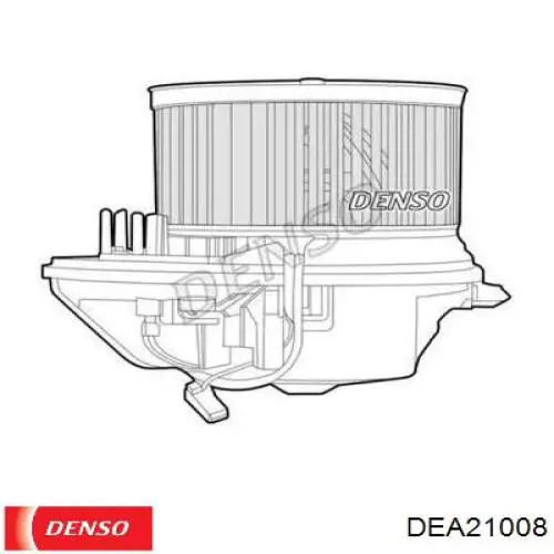 Motor eléctrico, ventilador habitáculo DEA21008 Denso