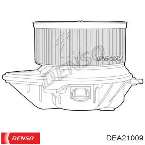 Motor eléctrico, ventilador habitáculo DEA21009 Denso