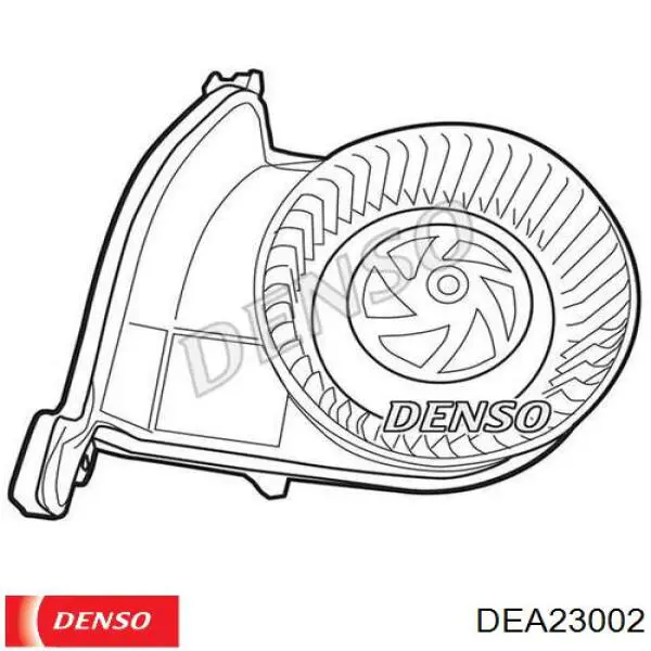 Вентилятор печки DEA23002 Denso