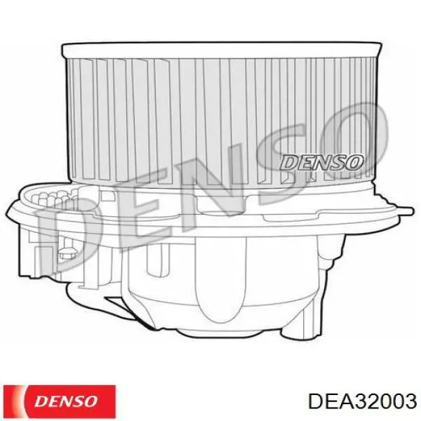 Резистор (сопротивление) вентилятора печки (отопителя салона) Denso DEA32003