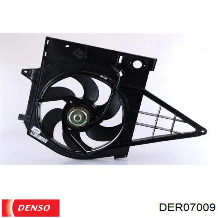 Ventilador (rodete +motor) refrigeración del motor con electromotor completo DER07009 Denso