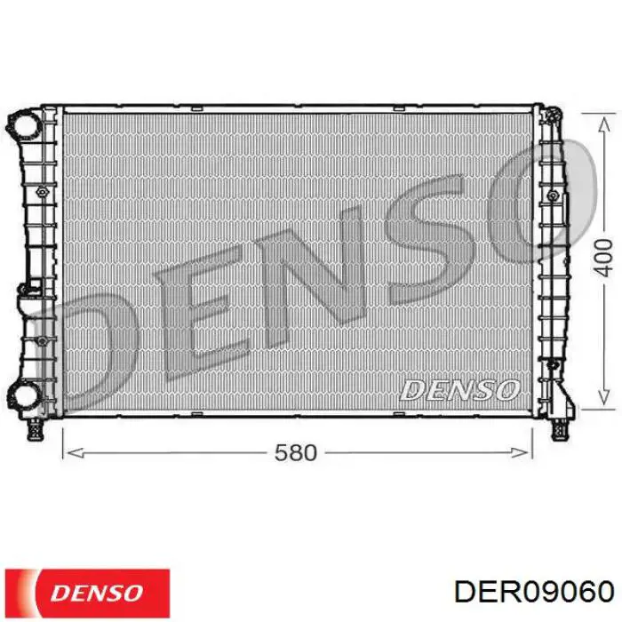 Электровентилятор охлаждения DER09060 Denso