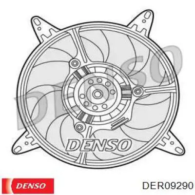 DER09290 Denso Вентилятор радиатора