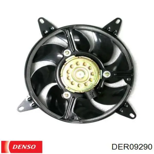 Ventilador (rodete +motor) refrigeración del motor con electromotor completo DER09290 Denso