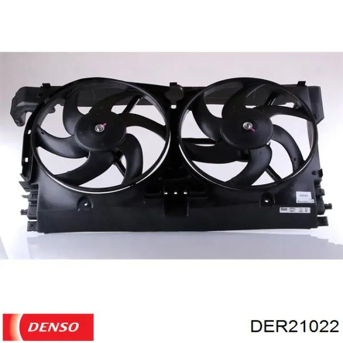 Купить DER21022 Denso Электровентилятор охлаждения в сборе (мотор+крыльчатка)