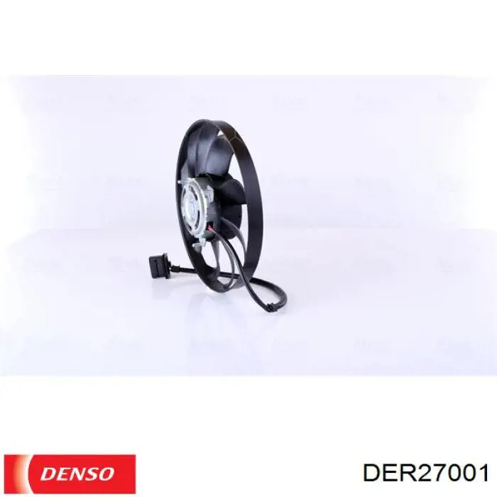 Купить DER27001 Denso Электровентилятор охлаждения в сборе (мотор+крыльчатка)