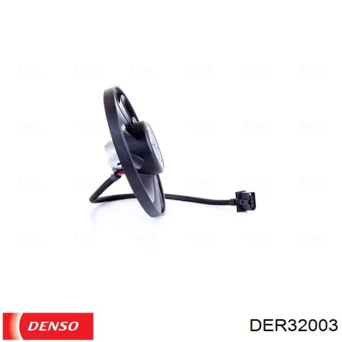 Купить DER32003 Denso Электровентилятор охлаждения в сборе (мотор+крыльчатка) правый