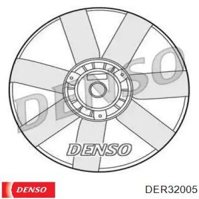 Электровентилятор охлаждения в сборе (мотор+крыльчатка) Denso DER32005