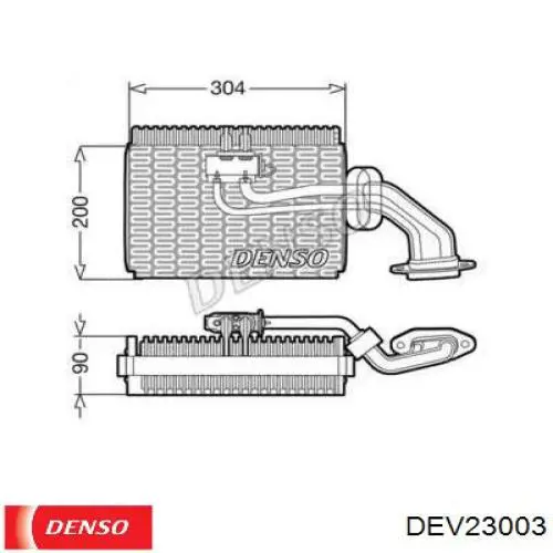 Испаритель кондиционера 6025370513 Renault (RVI)