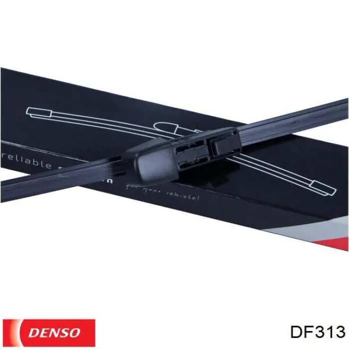Купить DF313 Denso Дворник стеклоочистителя задний