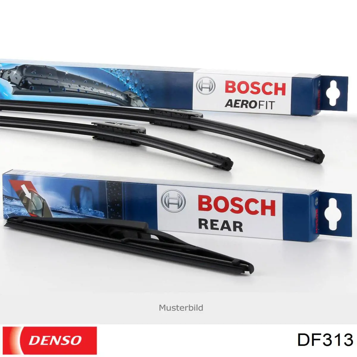 Задняя щетка Denso DF313